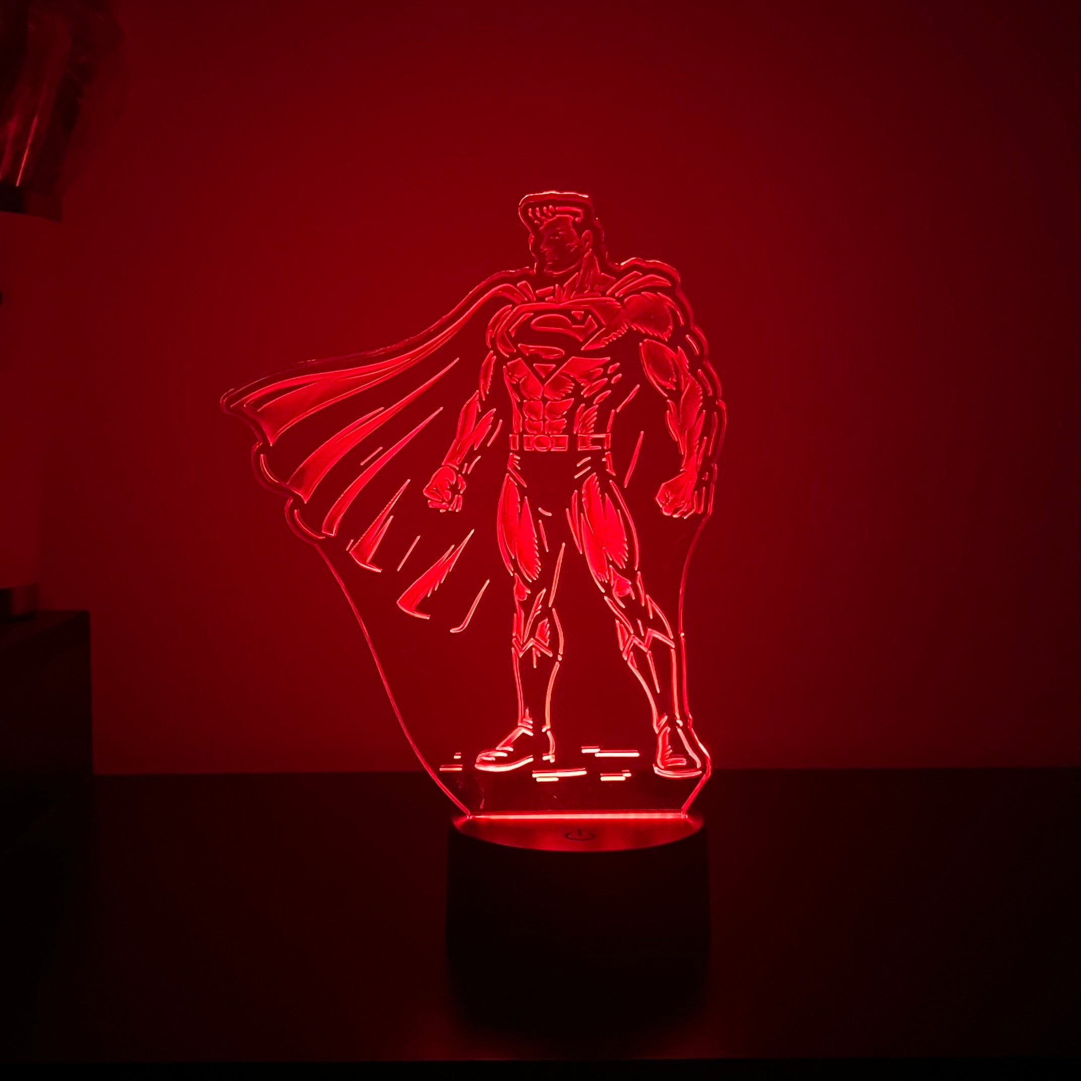 Lampara de superman RGB