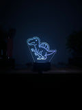 Lampara de dinosaurio RGB